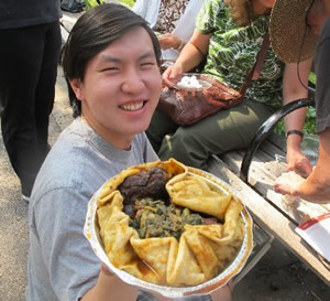 Jamaican roti in the Bronx 